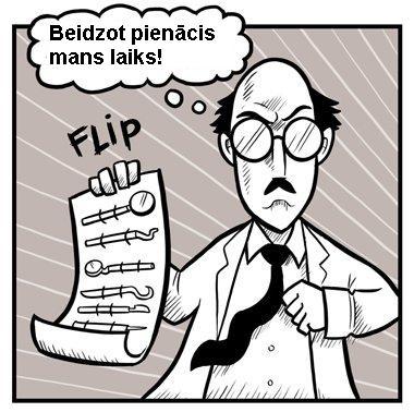 Autors: elements Latviskoti komiksi.