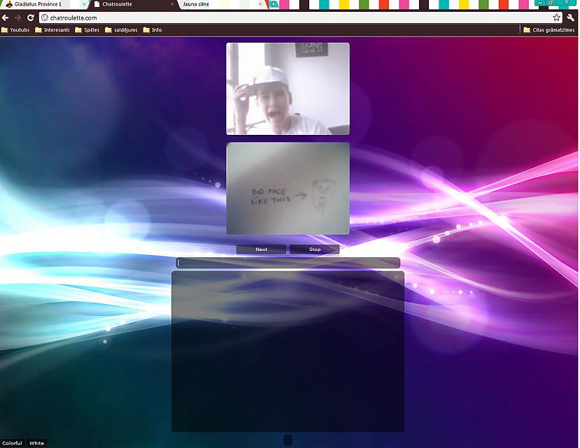 Autors: tuudalinsh Paākstījos Chatroulette.com