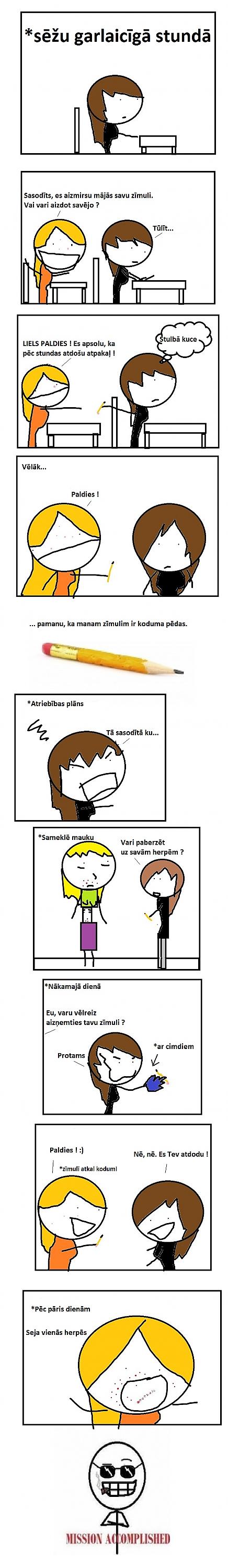 JA IR BIJIS TAD SAKIET ... Autors: Dorians Kā atriebties klasesbiedram