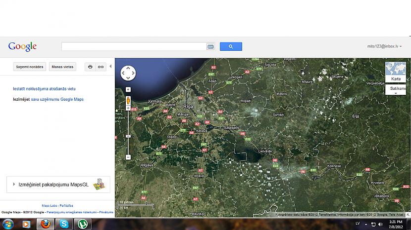 Rīga Autors: Banan4iks GoogleMaps atklājums.