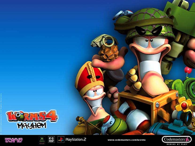 worms scaronī spēle man... Autors: rolandss visu laiku vienas no aizraujošākajām spēlēm:)