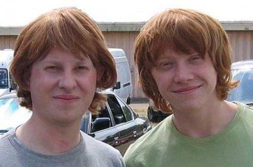 Rupert Grint Autors: Mūsdienu domātājs Aktieru un viņu dublieru parāde