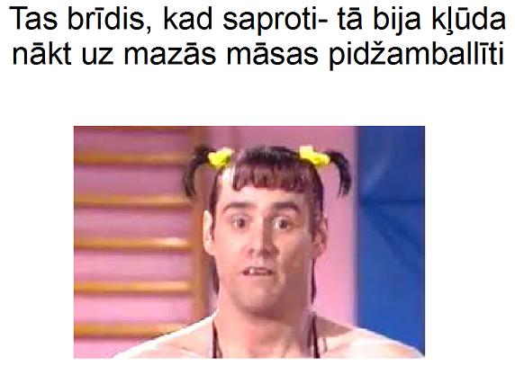 Autors: xprusaks Šis cilvēks tev noraus jumtu