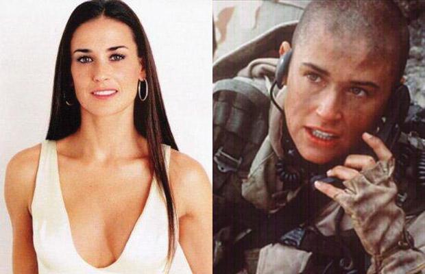 10 Demi MooreFilma GI Jane... Autors: Yehet 15 drastiskākās pārvērtības