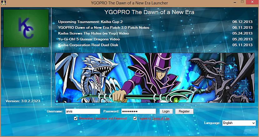 Atverot lietotni tiek... Autors: arvislacis YGOPRO Dawn of a New Era apskats