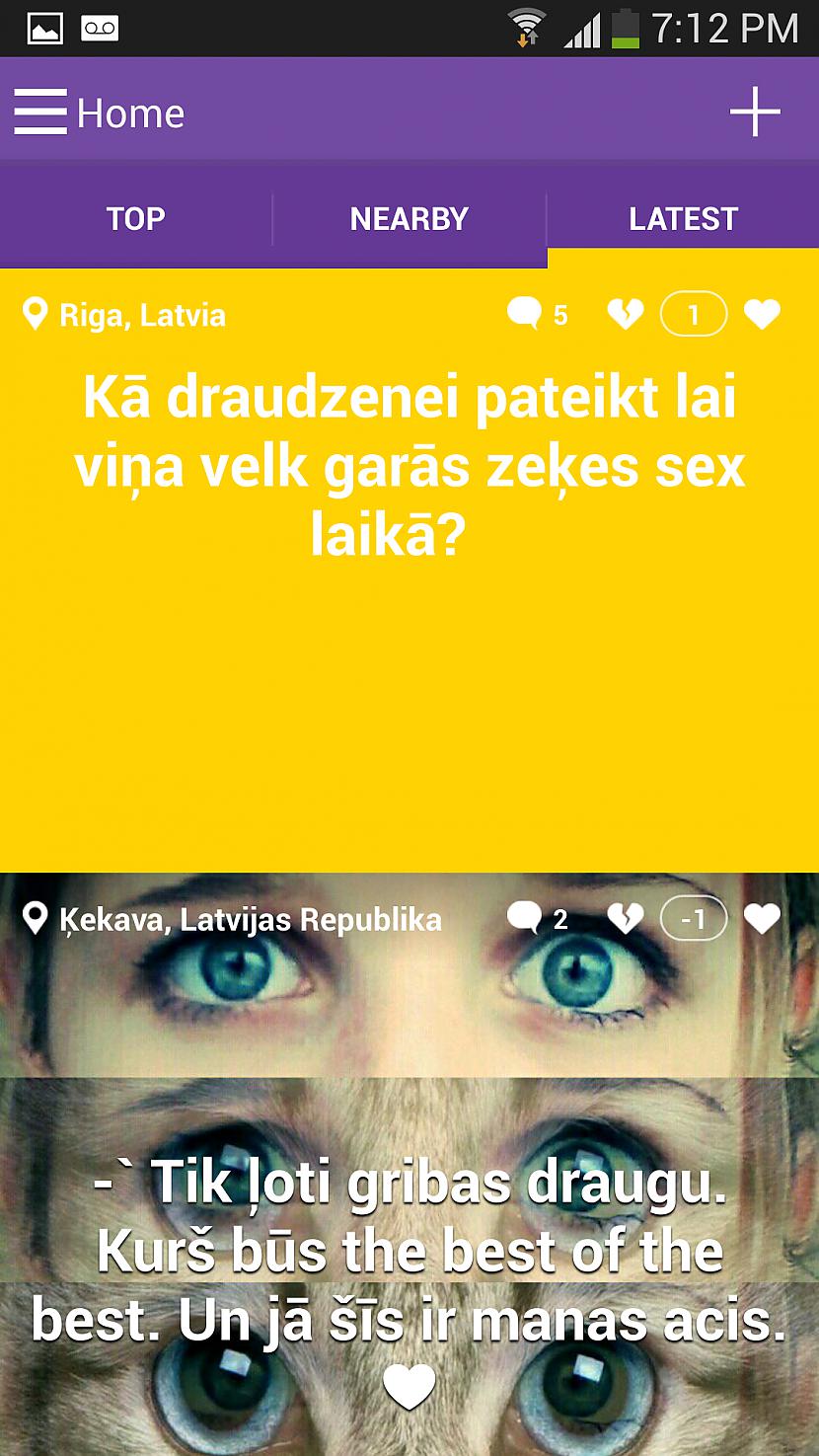 Lūkpiemērām scaronāds... Autors: Trakais Jānis Aplikācija kur glabāt savus noslēpumus.