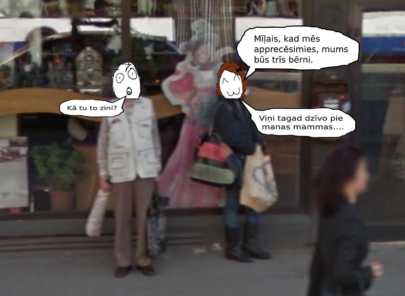 saruna Autors: Strāvonis Uz Google maps bāzētie komiksi #1