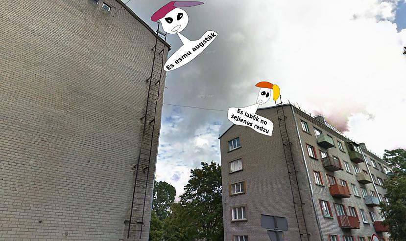 Autors: Strāvonis Uz google maps bāzētie komiksi #5