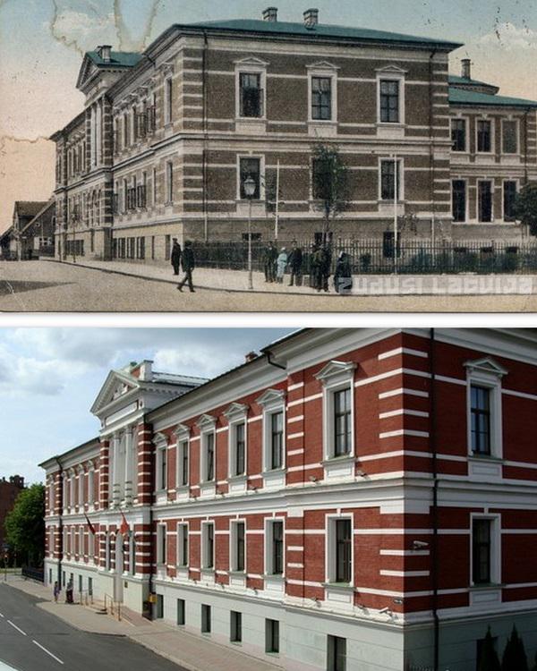 Ēka kurā tagad atrodas... Autors: GargantijA Liepājas nami ar pagātnes smaržu.