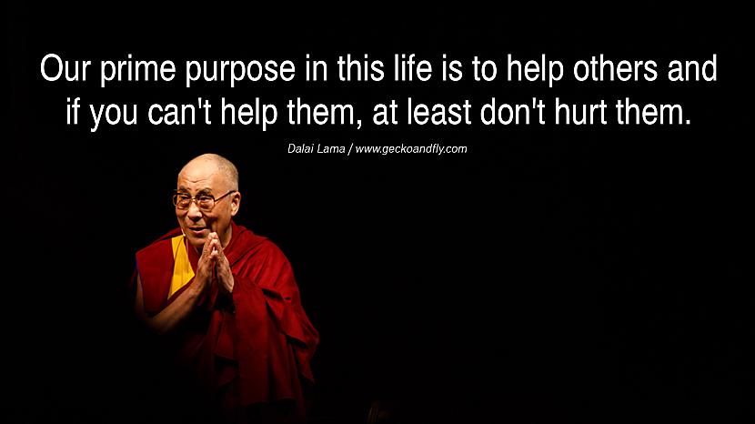 bdquoTomēr lai kā tēja būtu... Autors: LordsX Dalailama nācis klajā ar epohālu paziņojumu par reliģijas nevajadzīgumu!