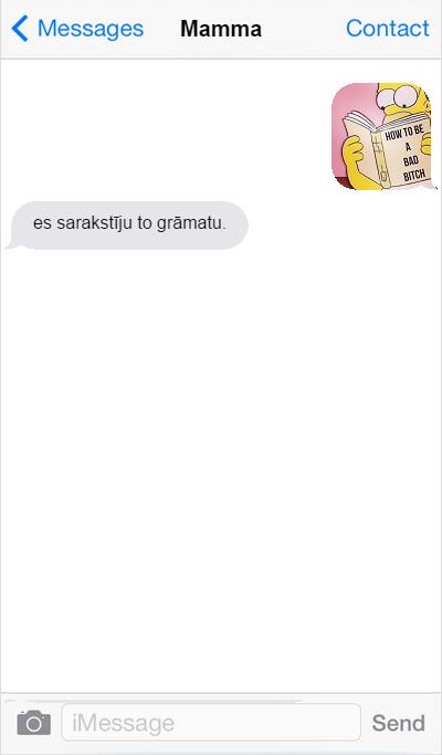 Autors: matilde Psihās Mammas īsziņas. Mammu, kāpēc tu tā dari?