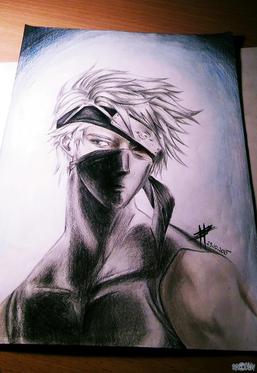 Kakashi Hatake Naruto Autors: Rhaa Sketchbook #2