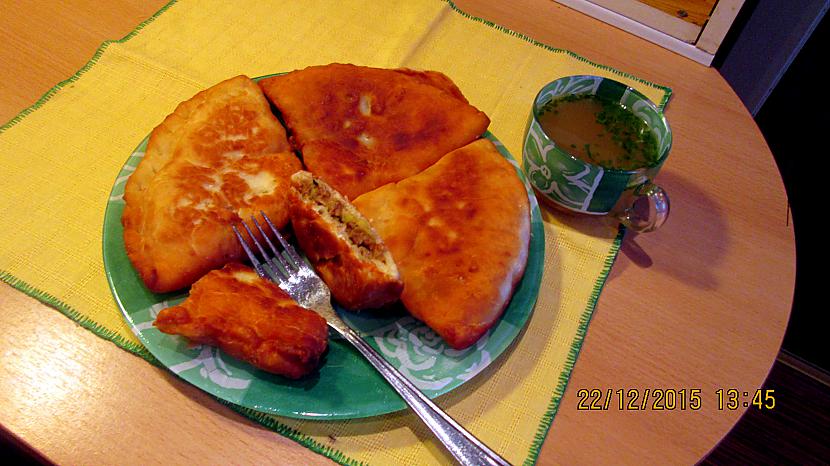 Degustācija kopā ar bujonu... Autors: rasiks Mani čebureki