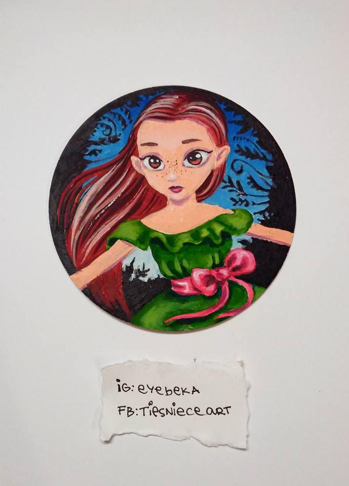 Ar akrila krāsām uz krūzes... Autors: Tiesnieceart man patīk zīmēt.