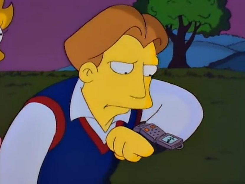 Rokas pulksteņu telefoni... Autors: Lestets Ko pareģoja Simpsonos?