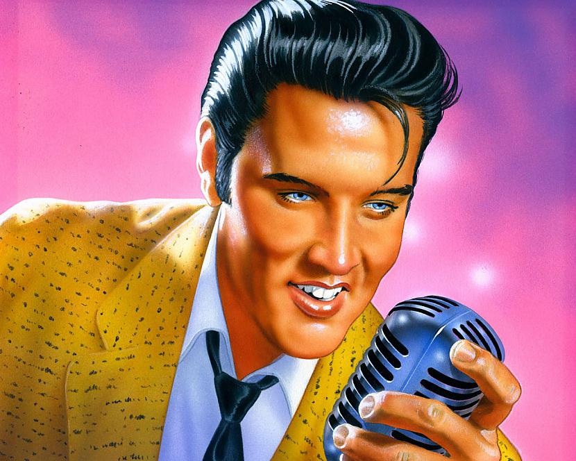 Elvis Preslijs ir... Autors: papīrgrozs 12 atlasīti fakti par Rock'n'Roll leģendām