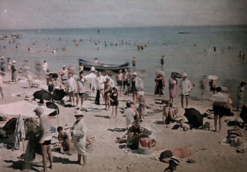 1930 cilvēki pie Melnās jūras Autors: Lestets Retas bildes no Rumānijas pēc 1930. gada.