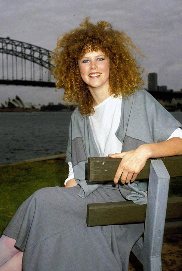 Nikola Kidmena 1983 gadā Autors: matilde 25 retas slavenību fotogrāfijas no pagātnes