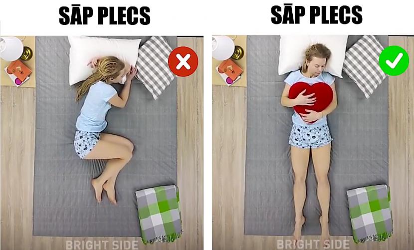 Ja sāp plecs tad paņem... Autors: matilde Padomdevējs veselīgam miegam