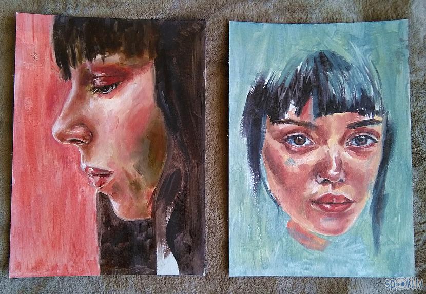 eļļa uz kartona 15x20cm Autors: Altofobija Radījumi un neradījumi