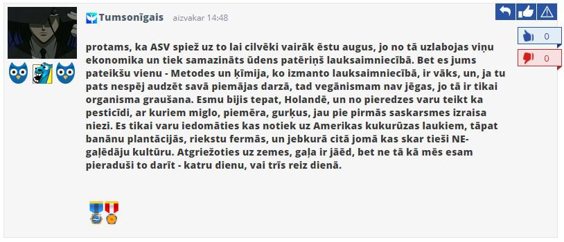 Nē gaļa nav jāēd un pasaules... Autors: FoxRio Kognitīvā Disonanse 2