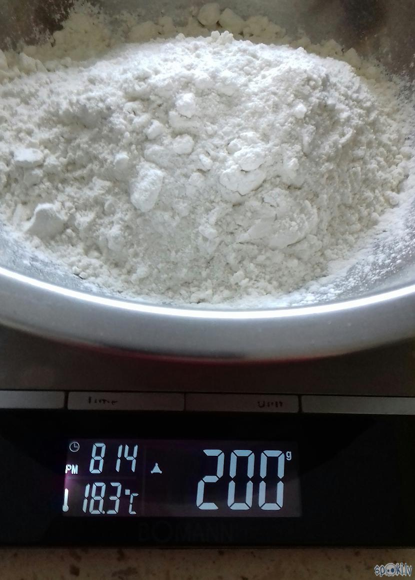 Iejavam vajag 200g miltu Autors: pūkainīts Baltmaize ar bērnības garšu