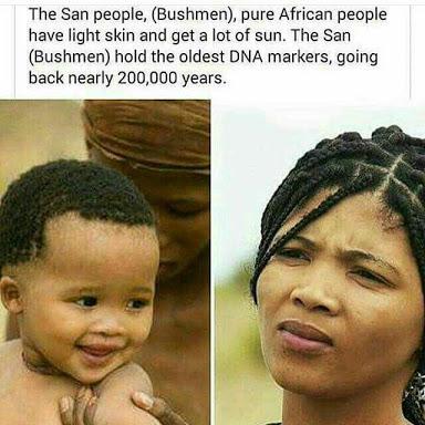 Khoisan bušmeni un San... Autors: Zigzig Rasu dažādība Āfrikas kontinentā 🌍