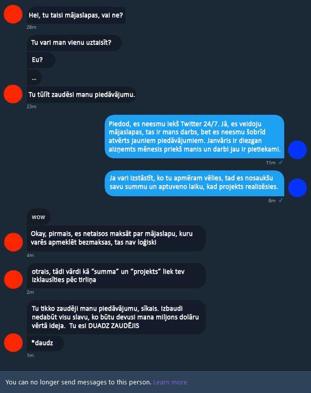 Autors: bebuljons 9 cilvēki, kas nesaprot, ka lietas maksā naudu