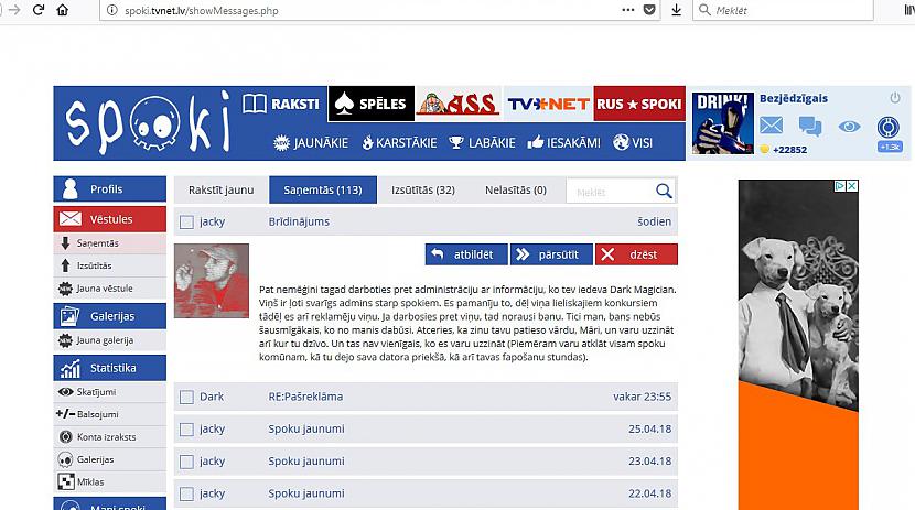 Kā redzams Jacky vēstulē man... Autors: Bezjēdzīgais Šoks! Kā krāpjas spoku admini?!
