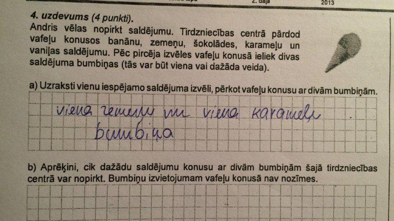 Autors: ĶerCiet Pavisam dīvaini teksta uzdevumi, kurus liek atrisināt skolēniem