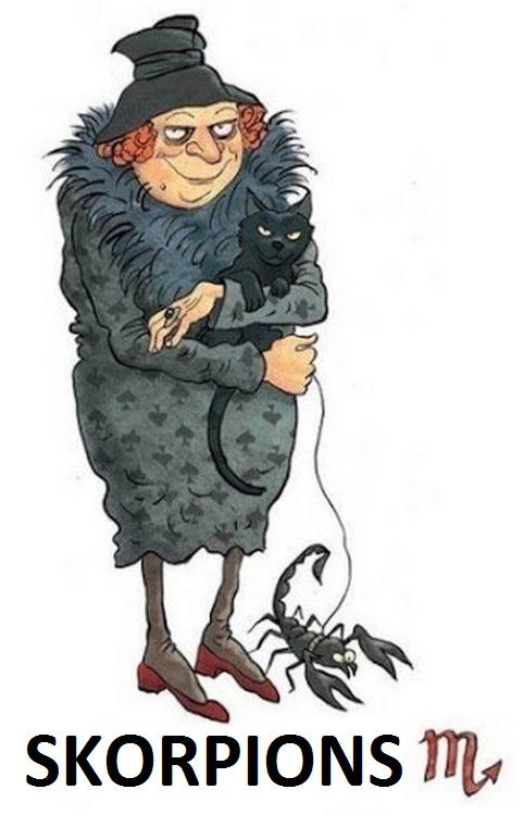 Uz vecumu skorpioni kļūst... Autors: Lestets Kā novecos katra Zodiaka zīme