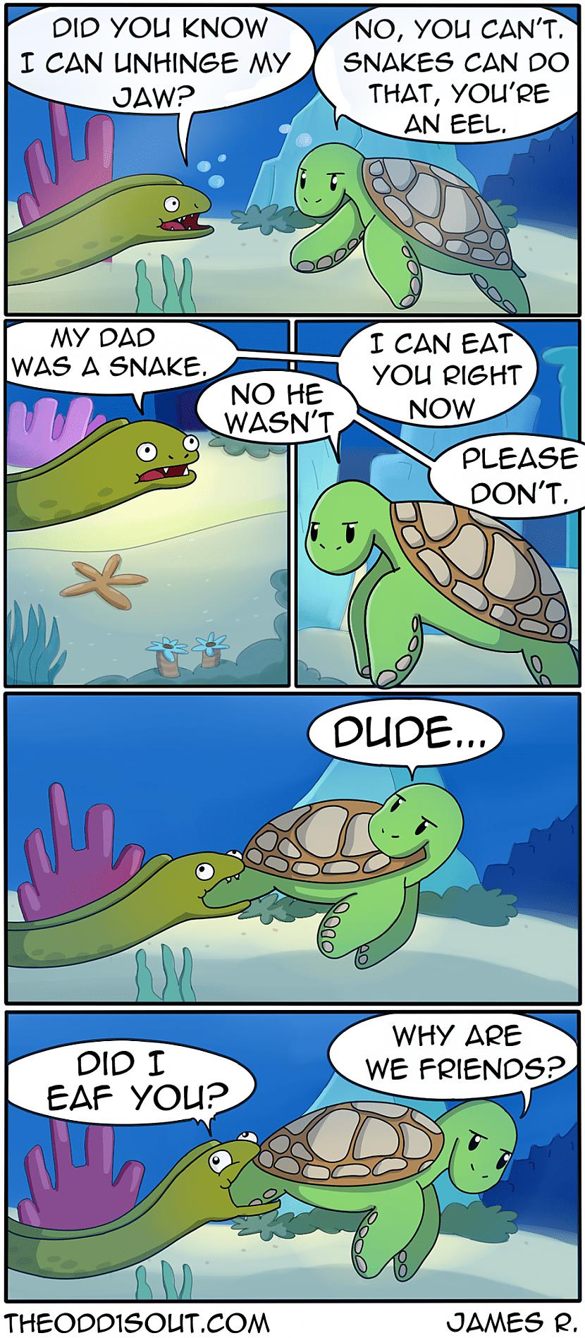 Autors: Fosilija TheOdd1sOut komiksi