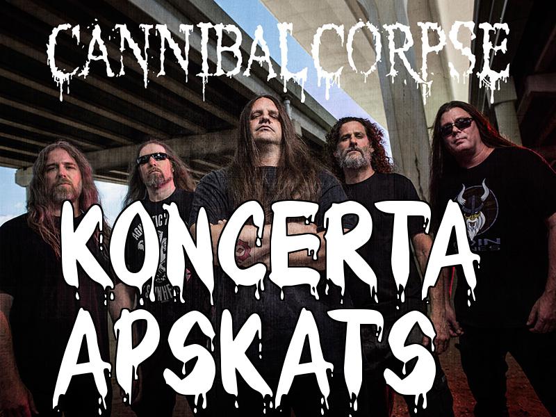 Autors: mmmpodcast Pirts kopā ar Cannibal Corpse jeb koncerta apskats 3M PODKĀSTS #34