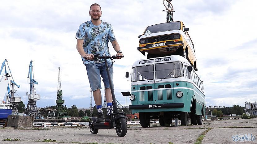 Autors: Ervīna video blogs Mans elektriskais skrejritenis