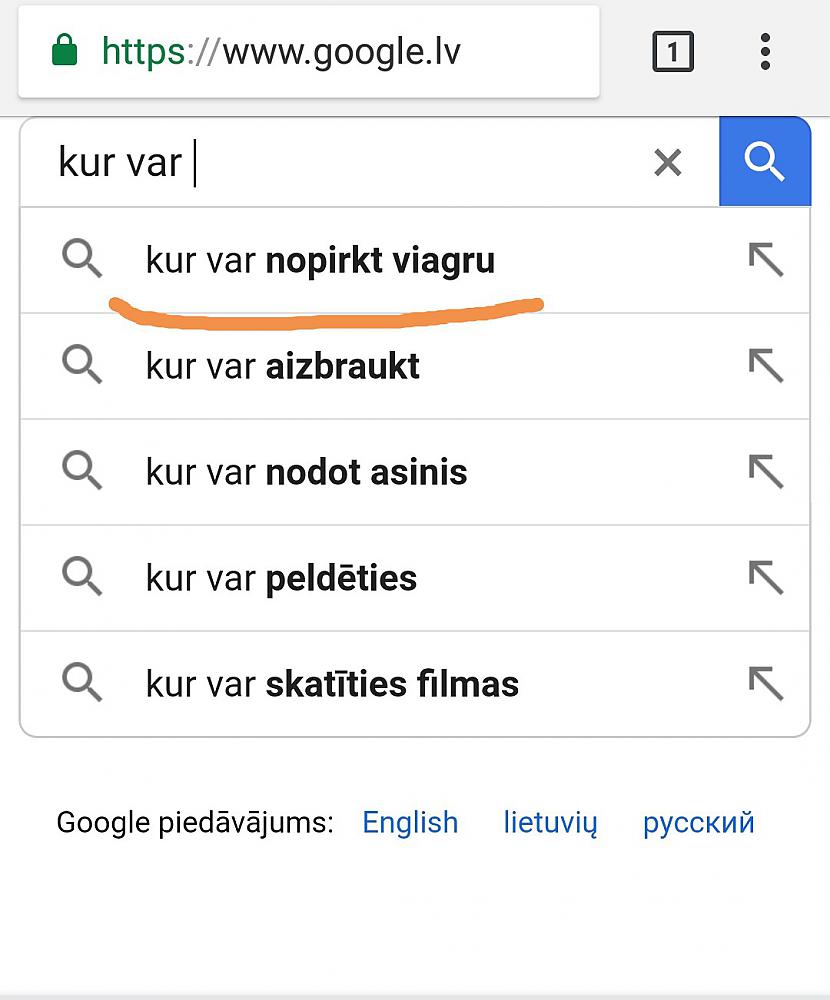 Tas pats čalis kas uztraucās... Autors: ORGAZMO Ko latvieši visbiežāk meklē Googlē?
