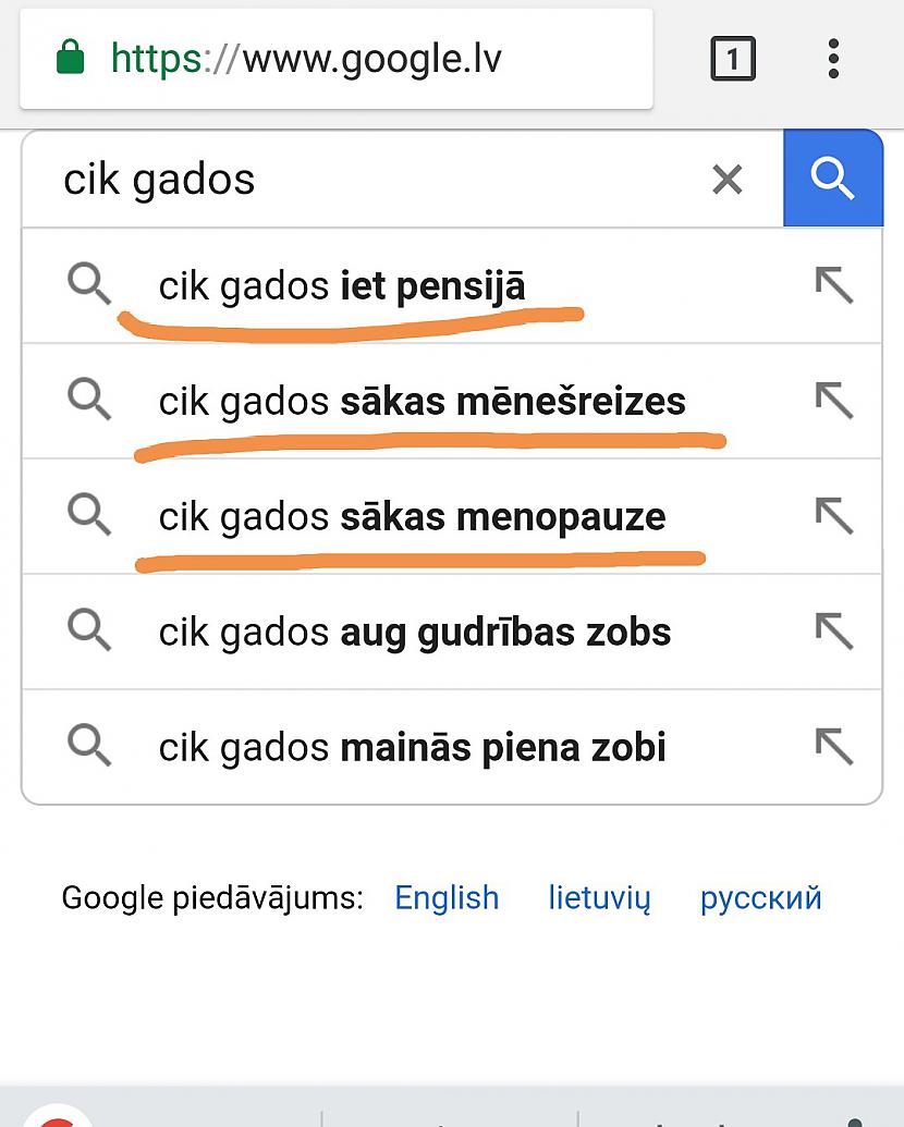 Kādam jau ir noriebies darbs... Autors: ORGAZMO Ko latvieši visbiežāk meklē Googlē?