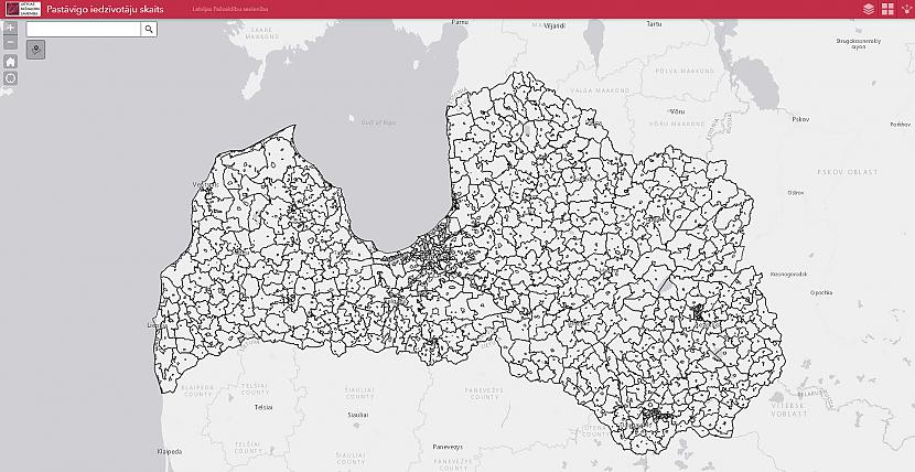 Tāda nu izskatās Latvija ar... Autors: Janis Upenieks4 Pastāvīgo iedzīvotāju skaits Latvijā