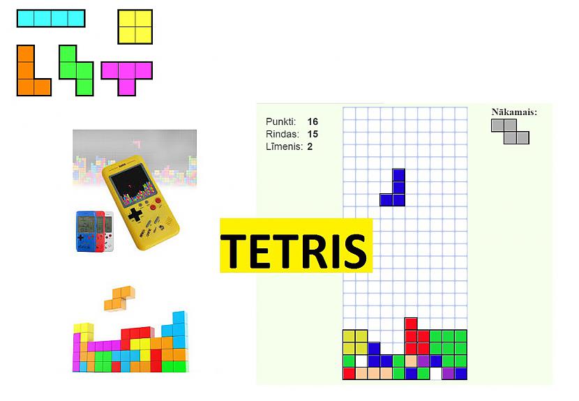 TETRISAtceries scarono... Autors: The Diāna Garlaicīgi? Lūk, SEŠAS idejas spēlēm pusdienu pārtraukumā!