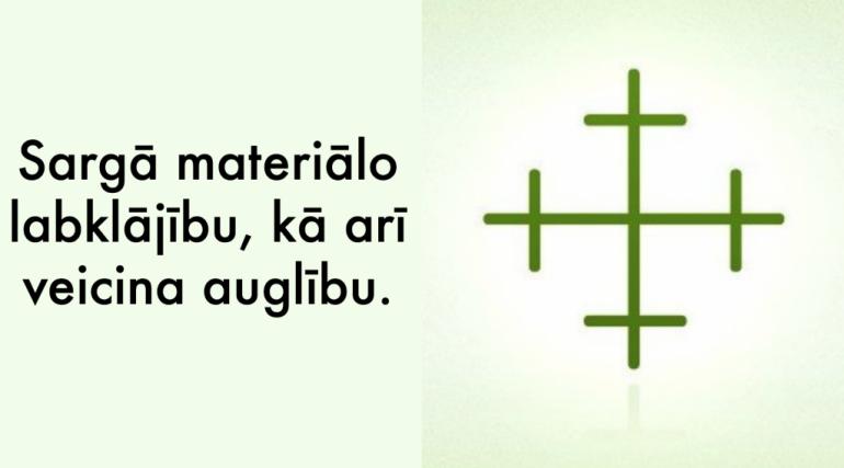 Māras krusts Autors: SillyStuff 20 latvju zīmes, kuru nozīme jāzina katram latvietim