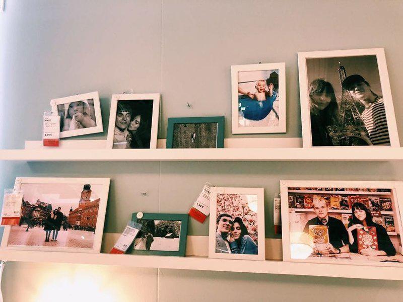 Autors: matilde Pārītis salika 100 savas bildes «IKEA» bilžu rāmjos, un neviens to pat nepmanīja