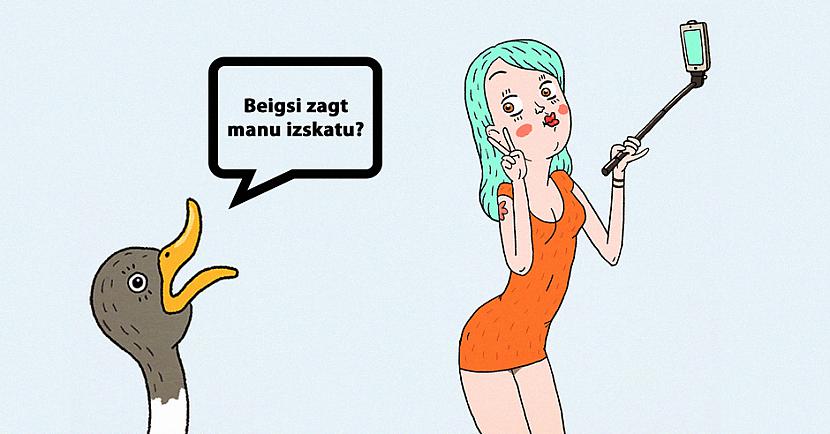 Piektā slimība Selfijholisms... Autors: matilde 10 komiksi, kuros attēlotas mūsdienu slimības. (Pārbaudiet, vai jums tādu nav!)