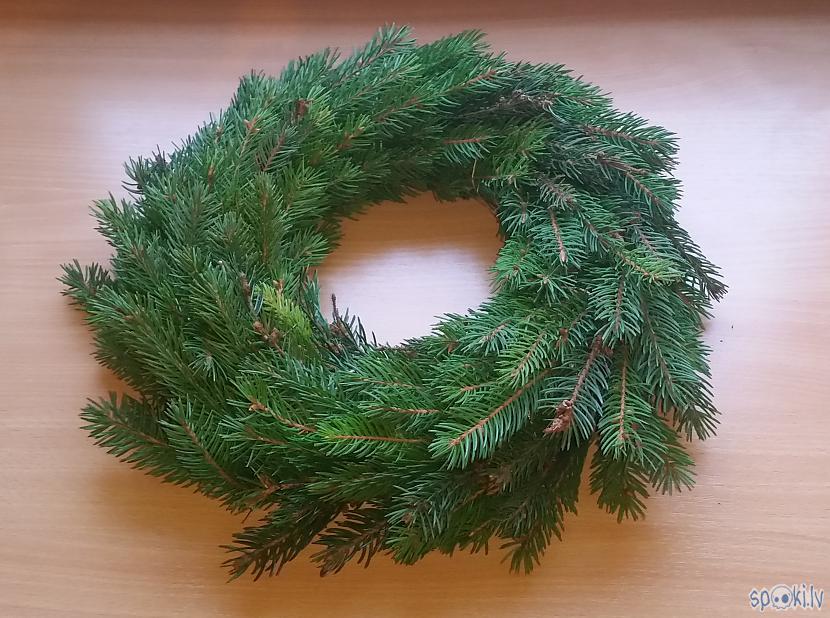 Kaimiņscaron laipni atļāva... Autors: pyrathe Adventes vainaga gatavošana