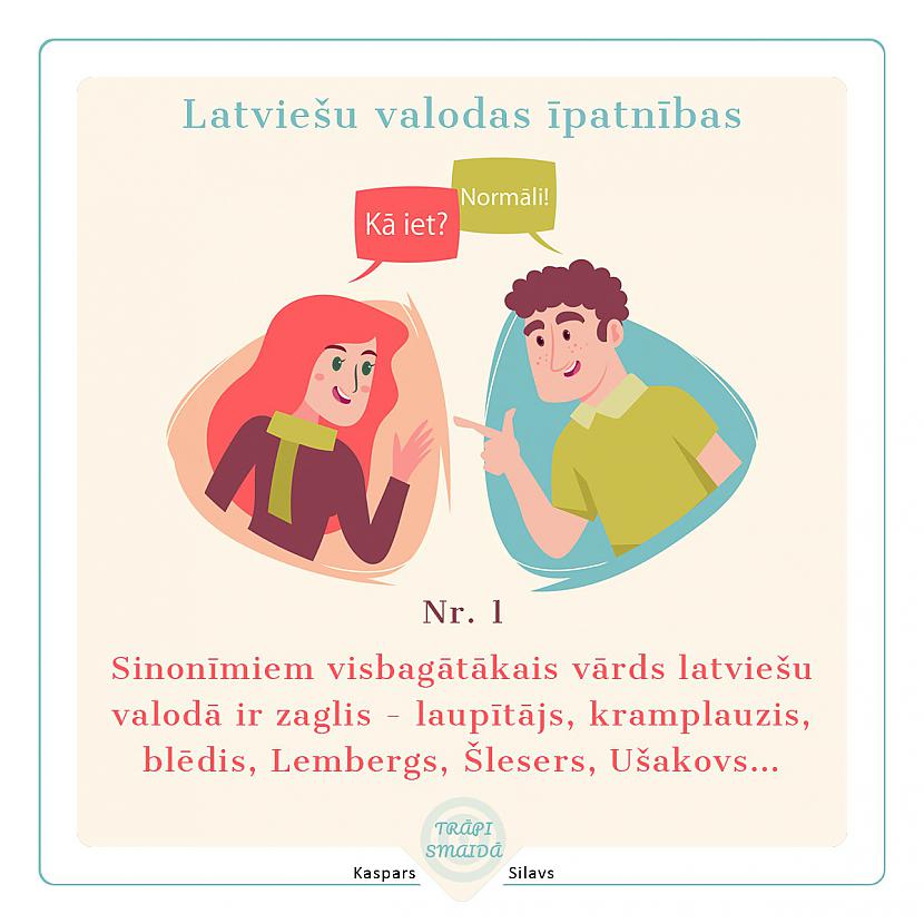 Autors: Kaspars Silavs JOKI - Latviešu valodas īpatnības