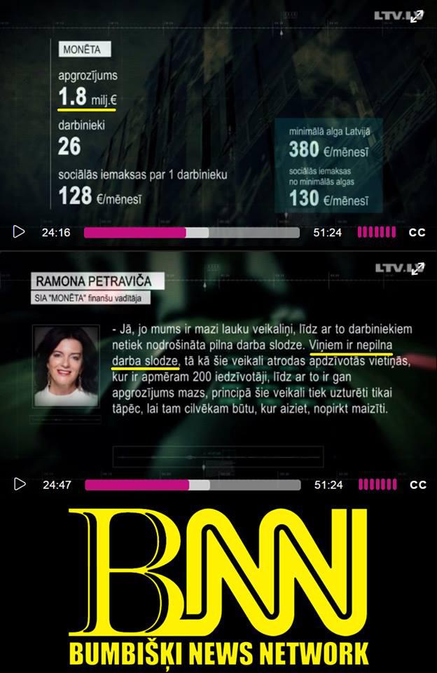 Bumbiscaronķu redakcijai... Autors: Bumbišķi News Network Ramonas Petravičas skeleti un āža kājas, un skaistie...