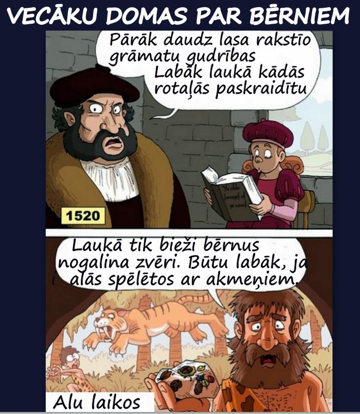 Alu laiki ir akmens laikmeta... Autors: rasiks Pirms, tagad un vēlāk