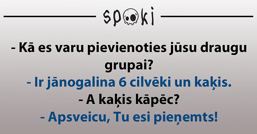 Autors: matilde 11 joki, kas patiks visiem, kuriem ir kaut mazākā humora izjūta