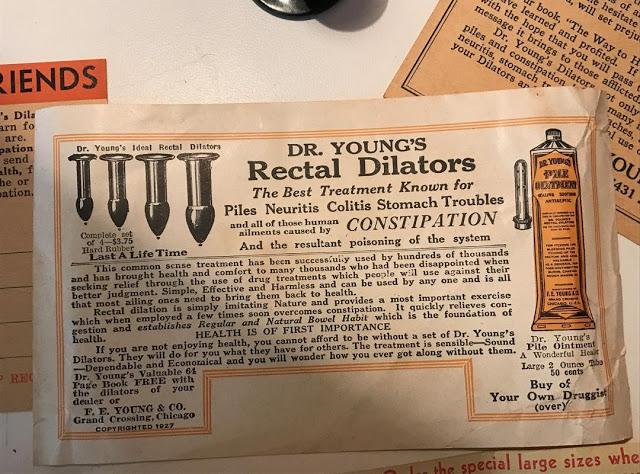 1905 gada reklāmā tika... Autors: Bezjēdzīgais Dr. Janga zarnu paplašinātāji