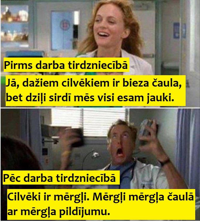 Autors: The Diāna 23 pat pārāk patiesas memes par darbu tirdzniecībā