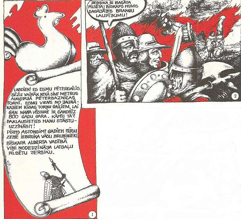 Autors: GargantijA Pētergaiļa stāsts komiksā
