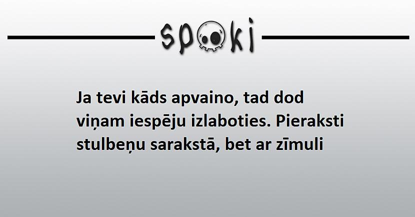 Autors: Lestets Joki ar ievērojumu sarkasma piedevu